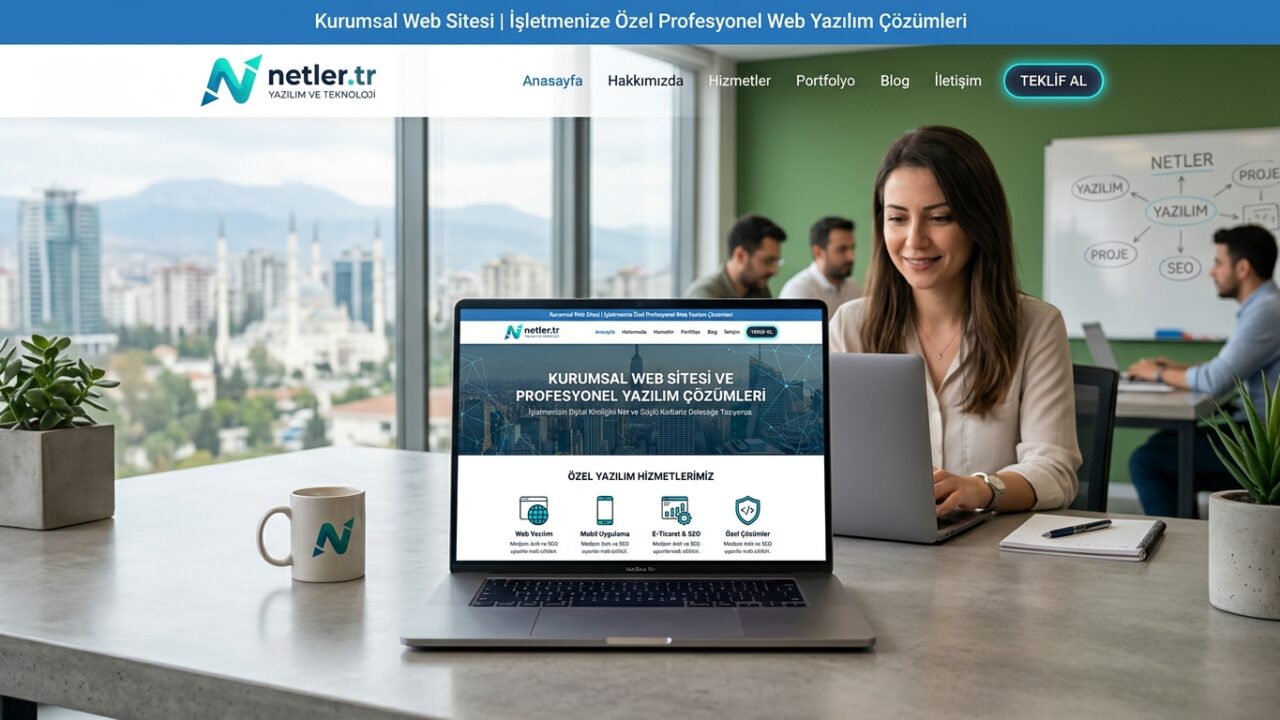 kurumsal web sitesi projeleri